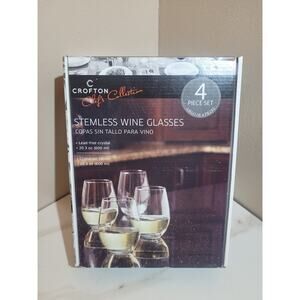 C Crofton 4-piece wine glass set